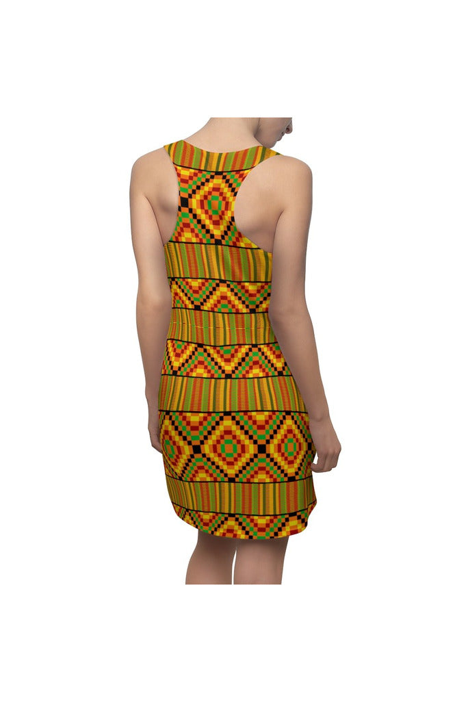 Kente Cloth Pattern Racerback Dress – Art of Facts Clothing Company