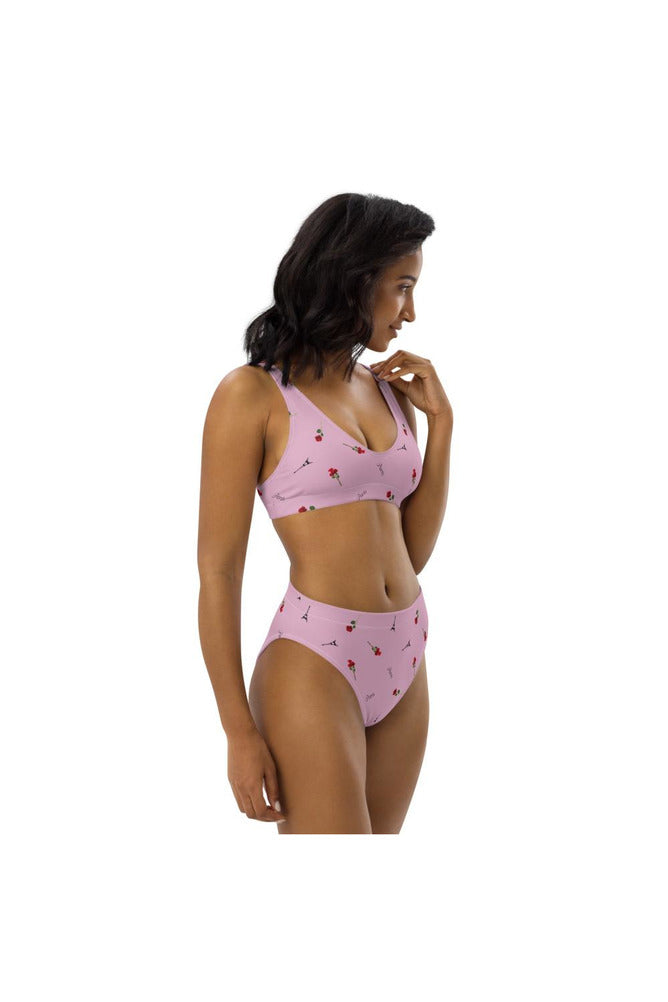 La vie en rose high hot sale waisted bikini