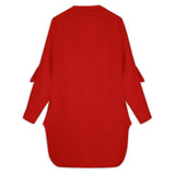 Petal shirt dress Women's Button Up Shirt Dress