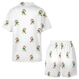 Women's Silk Satin Pajama Set Silk pajama set