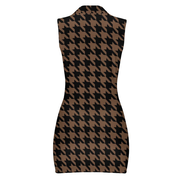 Polo Sleeveless Zip Up  Dress Sleeveless Polo shirt