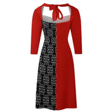 Flare dress Women's Sweetheart Dress