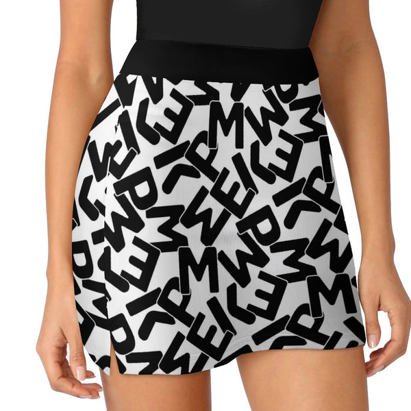 skort Anti-Emptied A-Line Skirt with Pocket