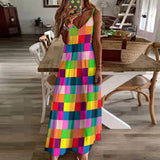 Long dress Spaghetti Strap Ankle-Length Dress