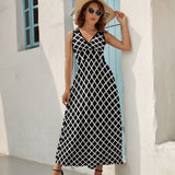 Sleeveless dress Sleeveless Long Dress (NZ028)