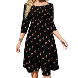Women's Sweetheart Dress Flare dress