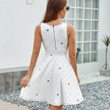 V-Neck Sleeveless Dress (NZ022)  Frocks