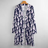 Women's Mid-Length Cardigan (NZ060) Medium length cardigan