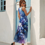 Sleeveless Long Dress (NZ028) Sleeveless dress