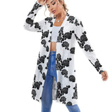 Women&#039;s Mid-Length Cardigan (NZ060) Medium length cardigan