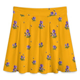 All Over Print Skater Skirt longuette