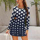 Hollow Slim-Fit Dress Slim dress with hollow waist