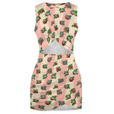 Navel-Baring Cross-Fit Hip Skirt Slim wrap hip skirt