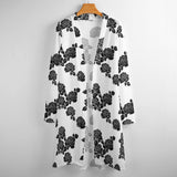 Women&#039;s Mid-Length Cardigan (NZ060) Medium length cardigan