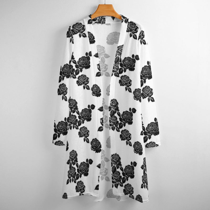 Women&#039;s Mid-Length Cardigan (NZ060) Medium length cardigan