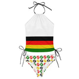 Split swimsuit Bikini Swimsuit (F145kA01)