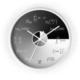 Mathematics Equation Wall Clock