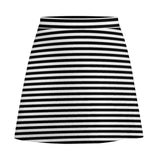 En Noir Et Blanc Short Skirt