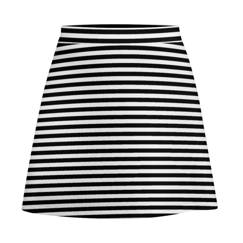 En Noir Et Blanc Short Skirt