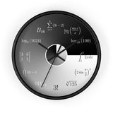 Mathematics Equation Wall Clock