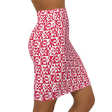 Women's Mid-Waist Pencil Skirt (AOP)