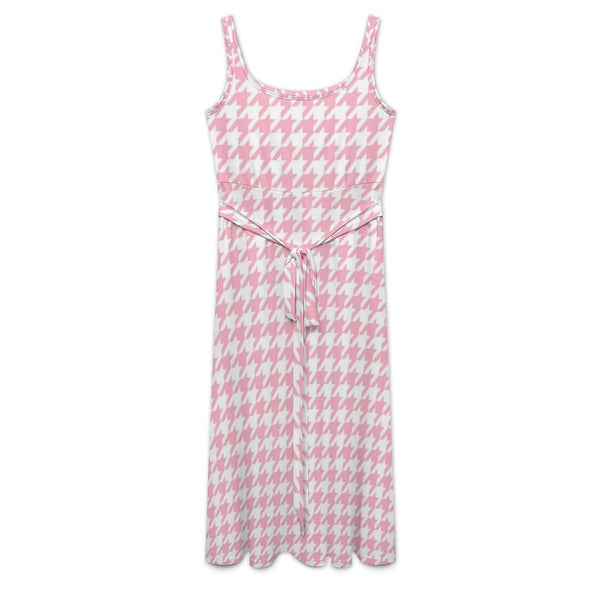 Sleeveless dress Tie Waist Sleeveless Dress