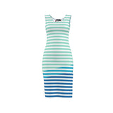 Tri-colored Bodycon Dress
