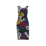Numbers Bodycon Dress