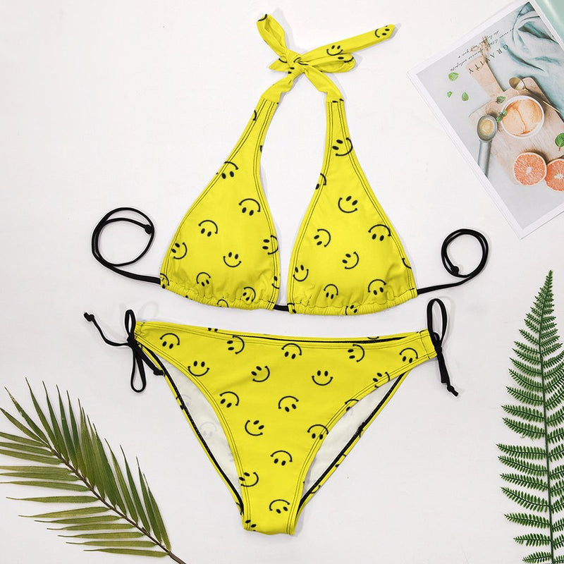 Halter Bikini Swimsuit (BK2131) Bikini