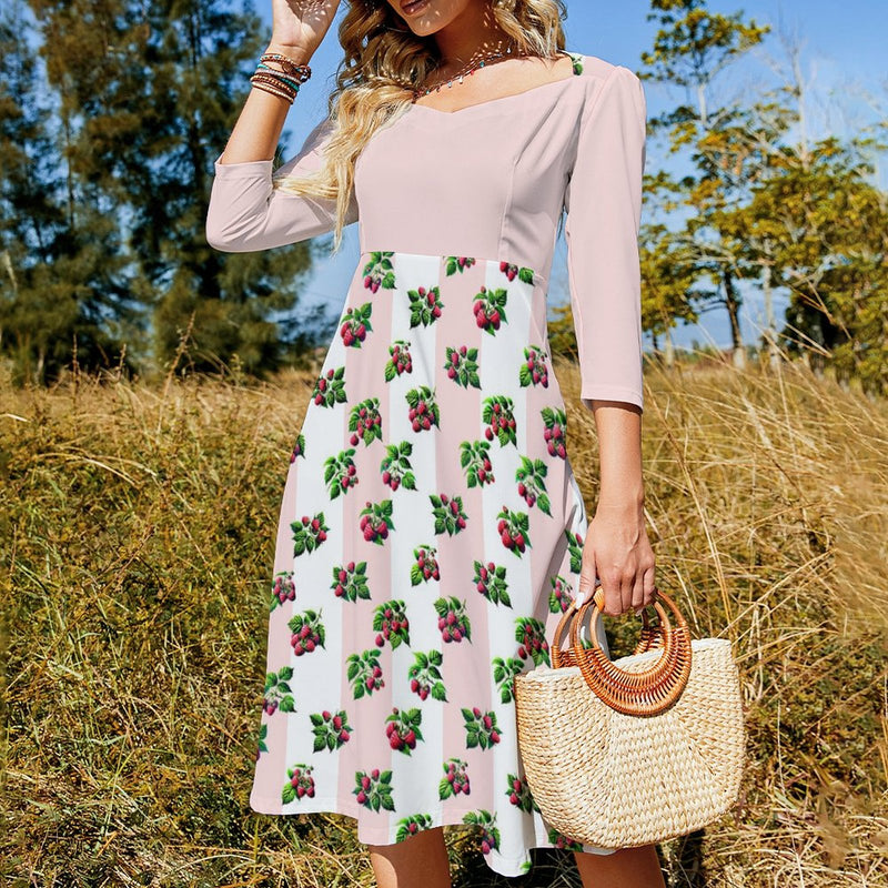 Raspberry Regal Women&#039;s Sweetheart Dress Flare dress