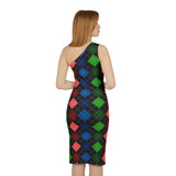 Shoulder Dress (AOP)