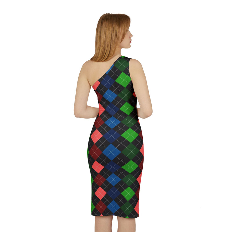 Shoulder Dress (AOP)