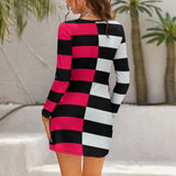 Hollow Slim-Fit Dress Slim dress with hollow waist