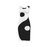 Yin and Yang Bodycon Dress