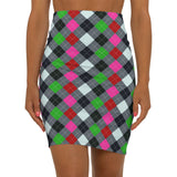 Women's Mid-Waist Pencil Skirt (AOP)