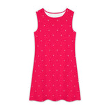 All Over Print Sleeveless Dress Sleeveless dress