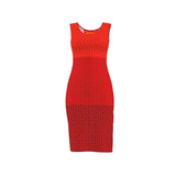 Autumn Matrix Bodycon Dress