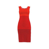 Autumn Matrix Bodycon Dress