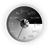 Mathematics Equation Wall Clock
