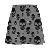 All Over Print Skirt (ALQ) Short skirt