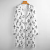 Women&#039;s Mid-Length Cardigan (NZ060) Medium length cardigan