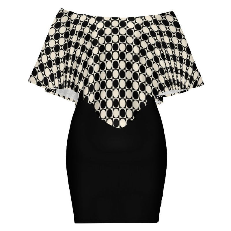 Women&#039;s Off-shoulder Shawl Skirt (MXLD017) Shawl skirt