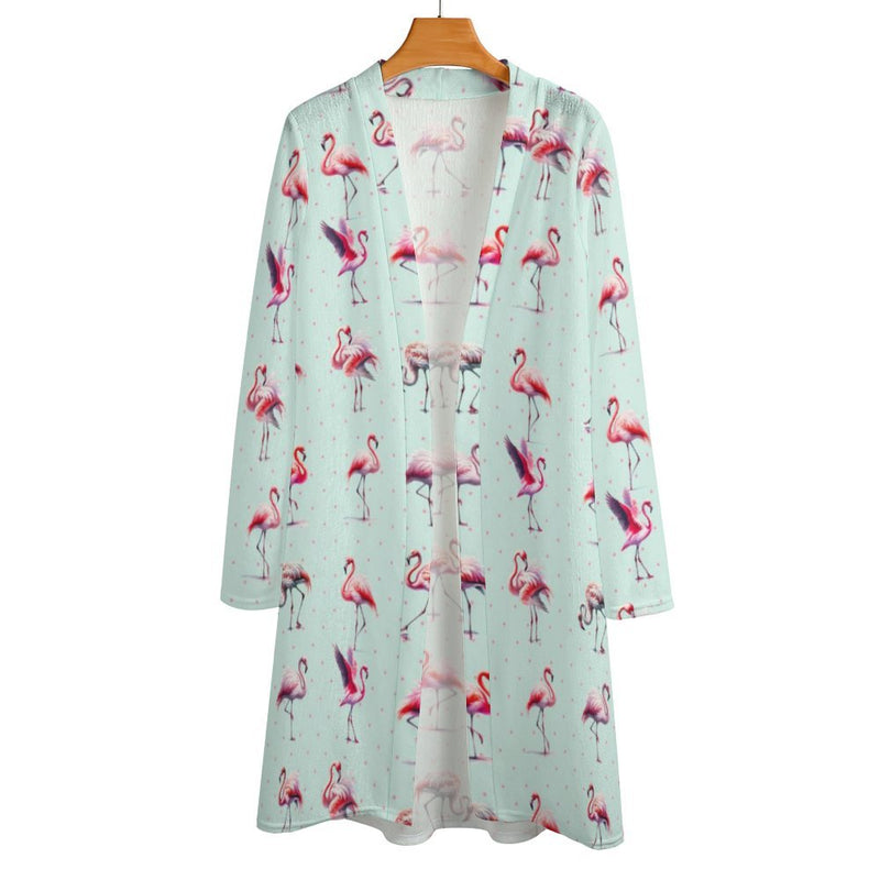 Women&#039;s Mid-Length Cardigan (NZ060) Medium length cardigan