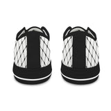 inverted net print 4A Seattle Low Top Women's Shoes (Model 1013-6)