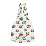 raspberry print sneakers Unisex Shorts Suspender Jumpsuit (Model L78)
