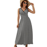 Sleeveless Long Dress (NZ028) Sleeveless dress