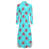 Button-Up Long Sleeve Shirt Dress Long sleeved shirt dress