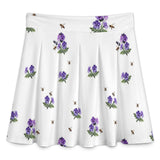 All Over Print Skater Skirt longuette