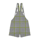 5hounds tooth mini print copy Unisex Shorts Suspender Jumpsuit (Model L78)