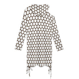 Long sleeved off shoulder skirt Off-Shoulder Hooded Dress